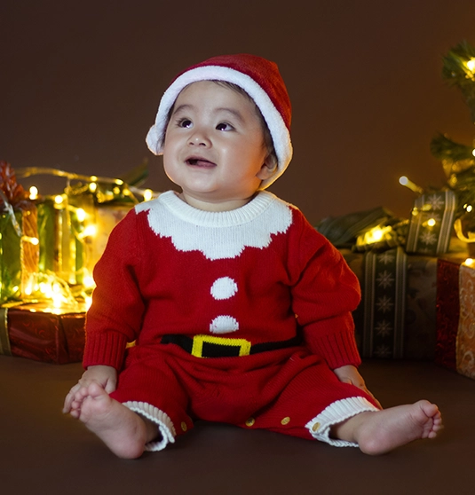 Bebé disfraz navidad 2